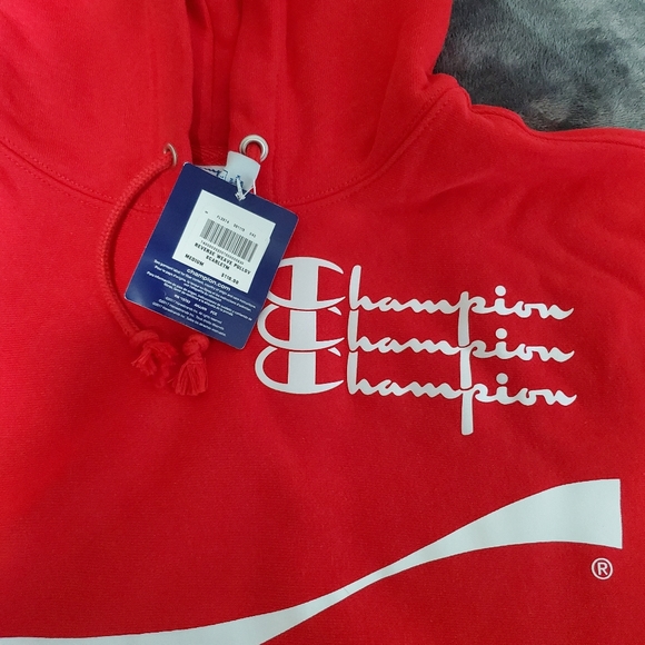 Limited Champion coca cola hoody - Picture 3 of 3